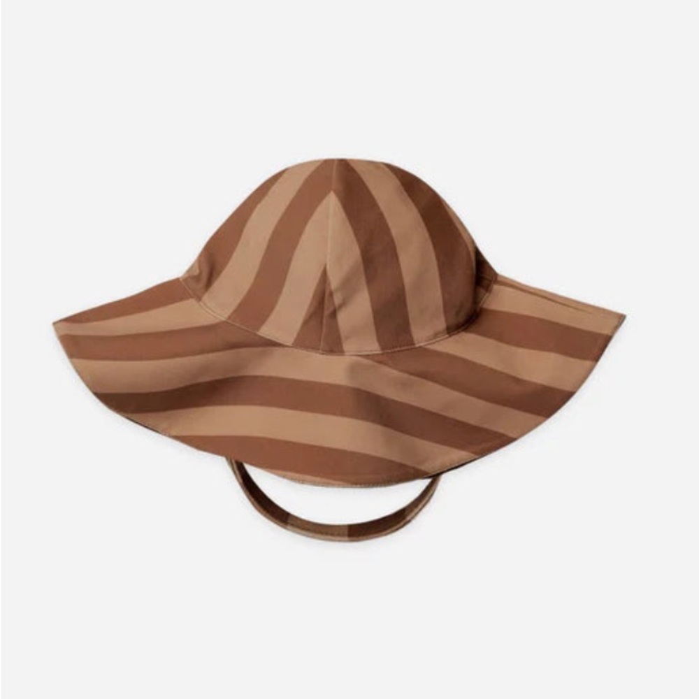 Quincy Mae Sun Hat Retro Stripe